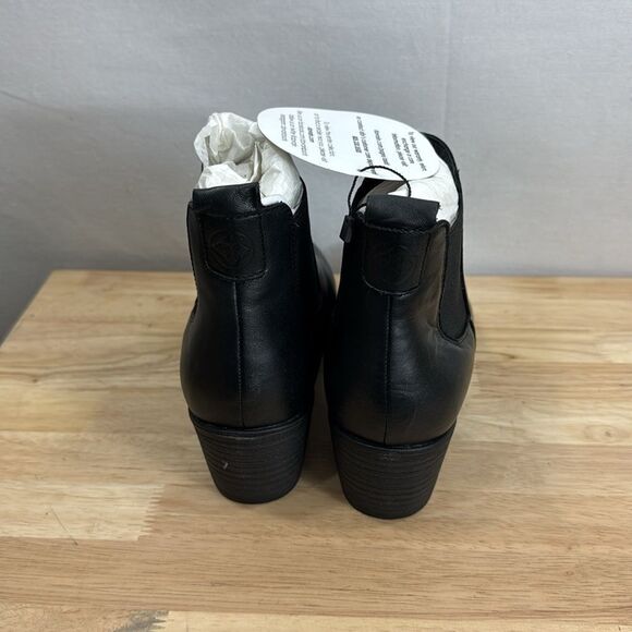 däv  Sienna Leather Black Bootie- Size 9 (US)/ 39 (EU) - Picture 5 of 10